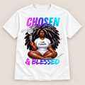 Chosen & Blessed PNG | Christian Affirmation Design