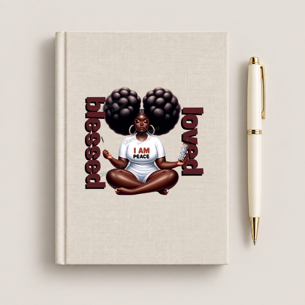 I Am Peace PNG – Calm & Self-Love Affirmation Design for Shirts, Mugs & Journals