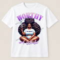 I Am Enough PNG | Worthy & Whole Affirmation Design