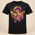 Queen of Color PNG – Afro Graffiti Angel Butterfly Design for Shirts & Sublimation